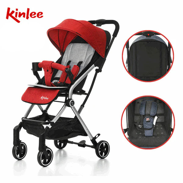 Kinlee Aluminium Slim Folding Light-weight Baby Stroller