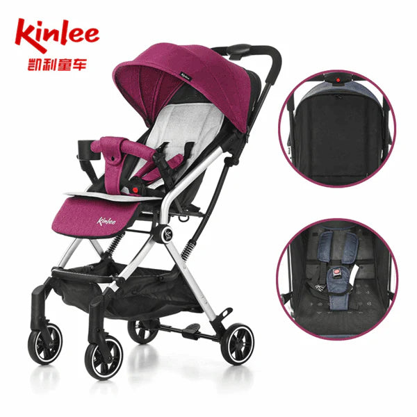 Kinlee Aluminium Slim Folding Light-weight Baby Stroller