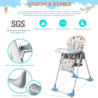 Thumbnail for Shenma 4 In 1 Portable Baby High Chair