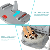 Thumbnail for Shenma 4 In 1 Portable Baby High Chair