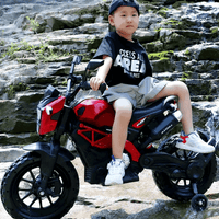 Thumbnail for Harley Davidson - Kids Battery Operated Ride On Trail Bike With Shock