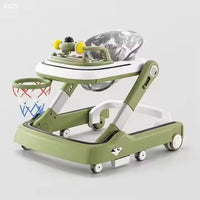 Thumbnail for 2 in 1 Baby Walker With Basketball Hoop