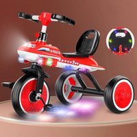 Thumbnail for AEROPLANE FACE IMPORTED TRICYCLE FOR KIDS WITH LIGHTS