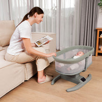 Thumbnail for Multifunctional Baby Rocker Bed Electric Automatic Swing