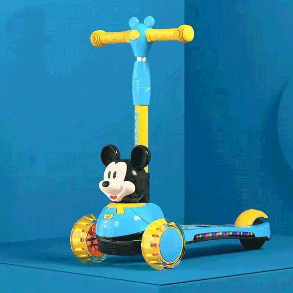 KIDS PREMIUM MICKEY SCOOTY WITH LIGHTS & MUSIC