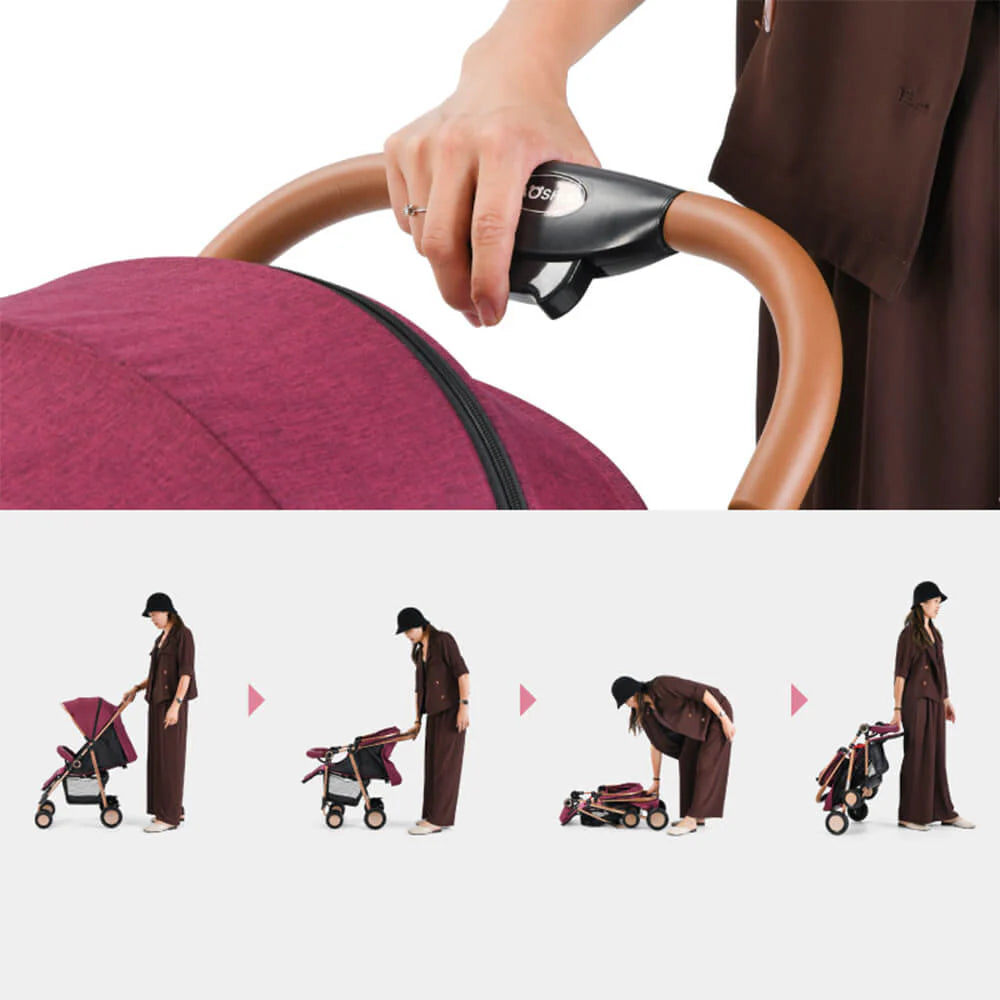 Haoshuo Newborn Baby Stroller