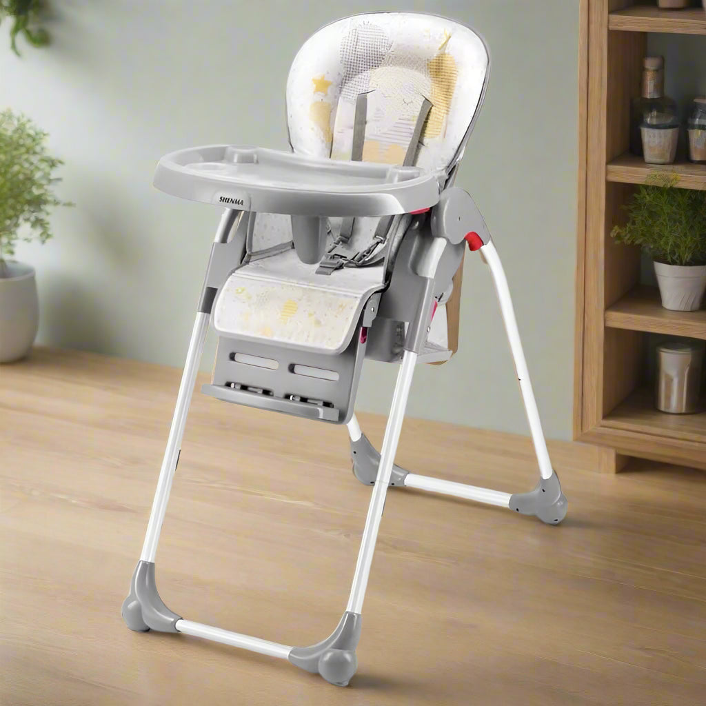 Feeding High Chair Grey For Baby