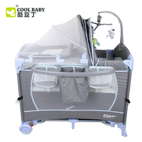 Thumbnail for Cool Baby - Play Pen With Rocker & Changing Sheet - 960f