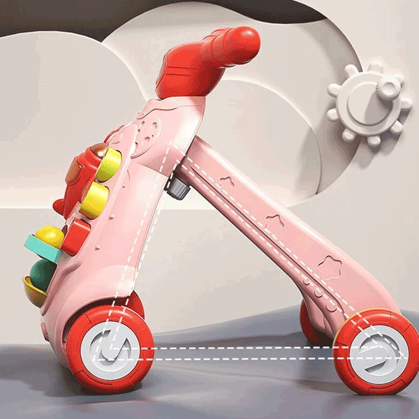 Baby Activity Walker With Educational Learning Toys