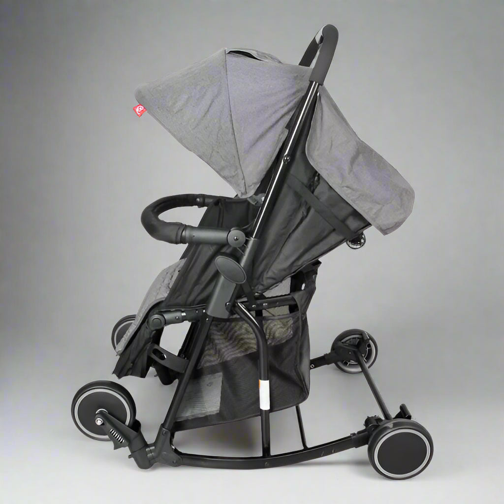 2 in 1 Baby Foldable Stroller & Rocker