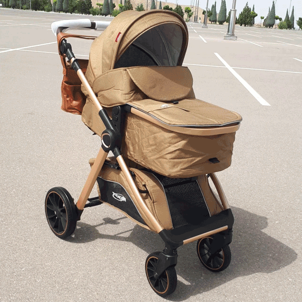 TEKNUM 2 IN 1 BABY STROLLER & CARRY BAG & COT