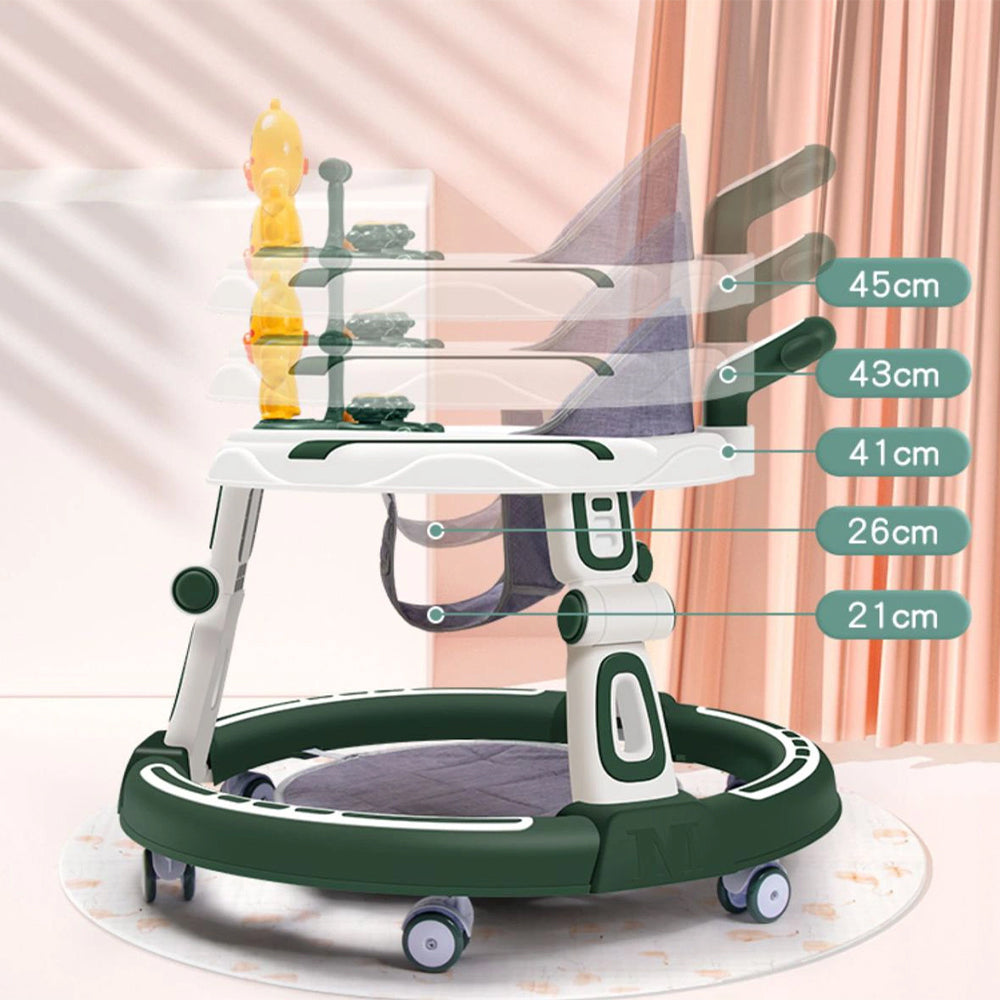 Cute Duck Round Baby Walker