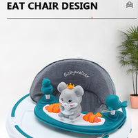 Thumbnail for Fully Fiber Round Shape Foldable baby Walker