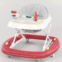 Thumbnail for 2 In 1 Baby Walker In Fiber Base With Swing