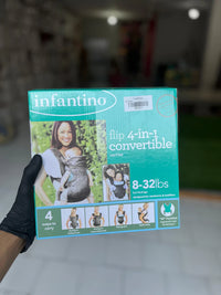 Thumbnail for Infantino Flip 4 in 1 Convertible Baby Carrier