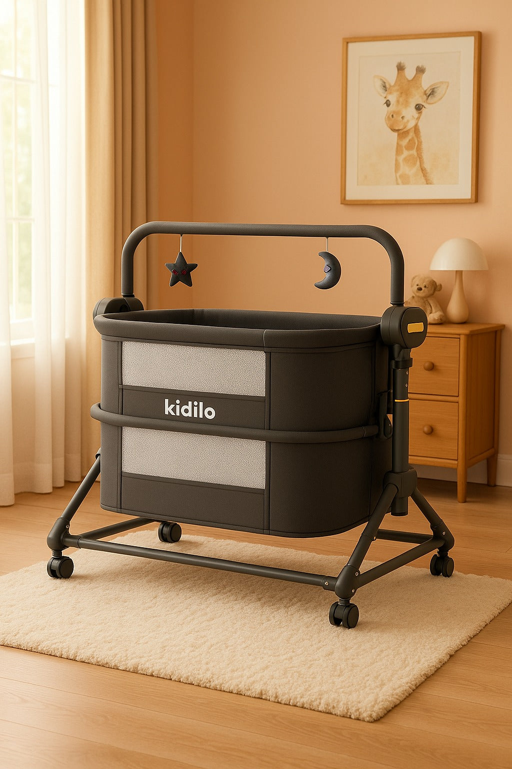 KIDILO 4-IN-1 ELECTRIC SWING CRADLE