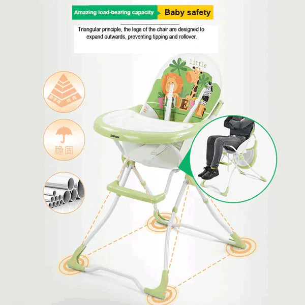 Shenma Baby High Chair With Removable Tray