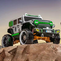 Thumbnail for Kids 2 Seater Hummer Ride On Jeep With Light & Sound