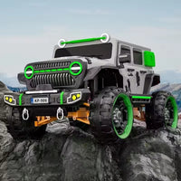 Thumbnail for Kids 2 Seater Hummer Ride On Jeep With Light & Sound