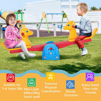 Thumbnail for Homcom Kids Seesaw Safe Teeter Totter 2