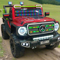 Thumbnail for Kids Mercedes Ride On Jeep With Light & Sound