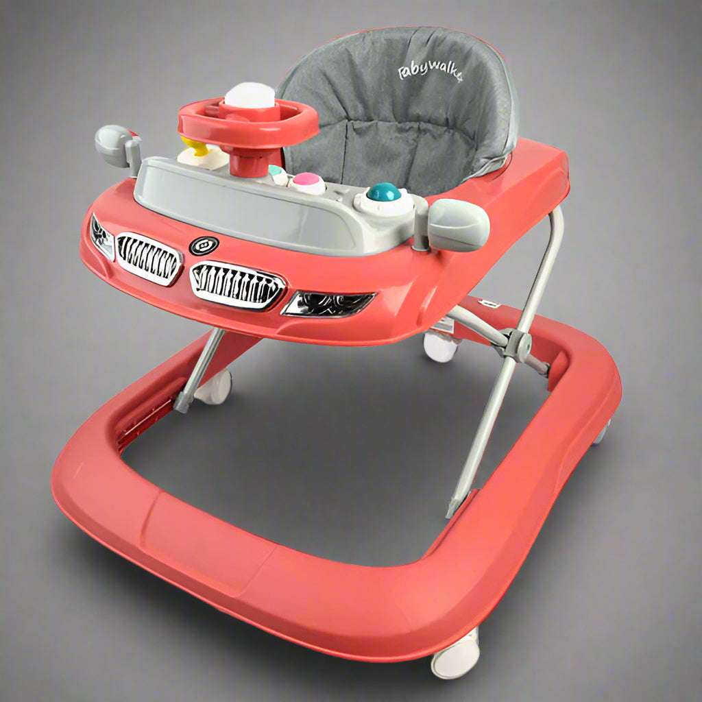 Multi-functional Car Style Baby Activity Walker