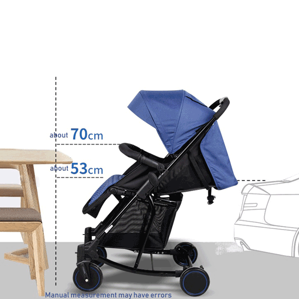 2 IN 1 BABY FOLDABLE STROLLER & ROCKER