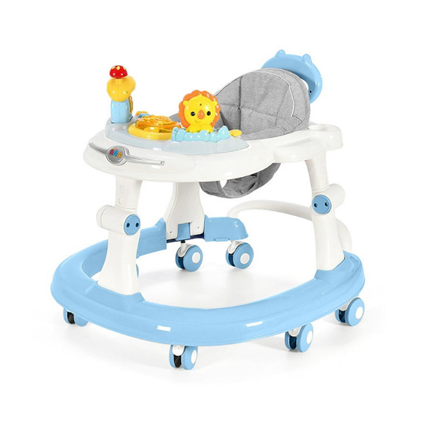 COOL BABY WALKER WITH SEAT & HEIGHT ADJUSTABLE