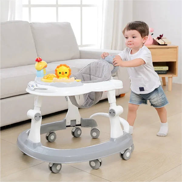 COOL BABY WALKER WITH SEAT & HEIGHT ADJUSTABLE