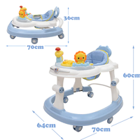 Thumbnail for COOL BABY WALKER WITH SEAT & HEIGHT ADJUSTABLE