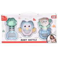 Thumbnail for BABY RATTLE TOYS & TEETHER 3 PCS - 1 BOX