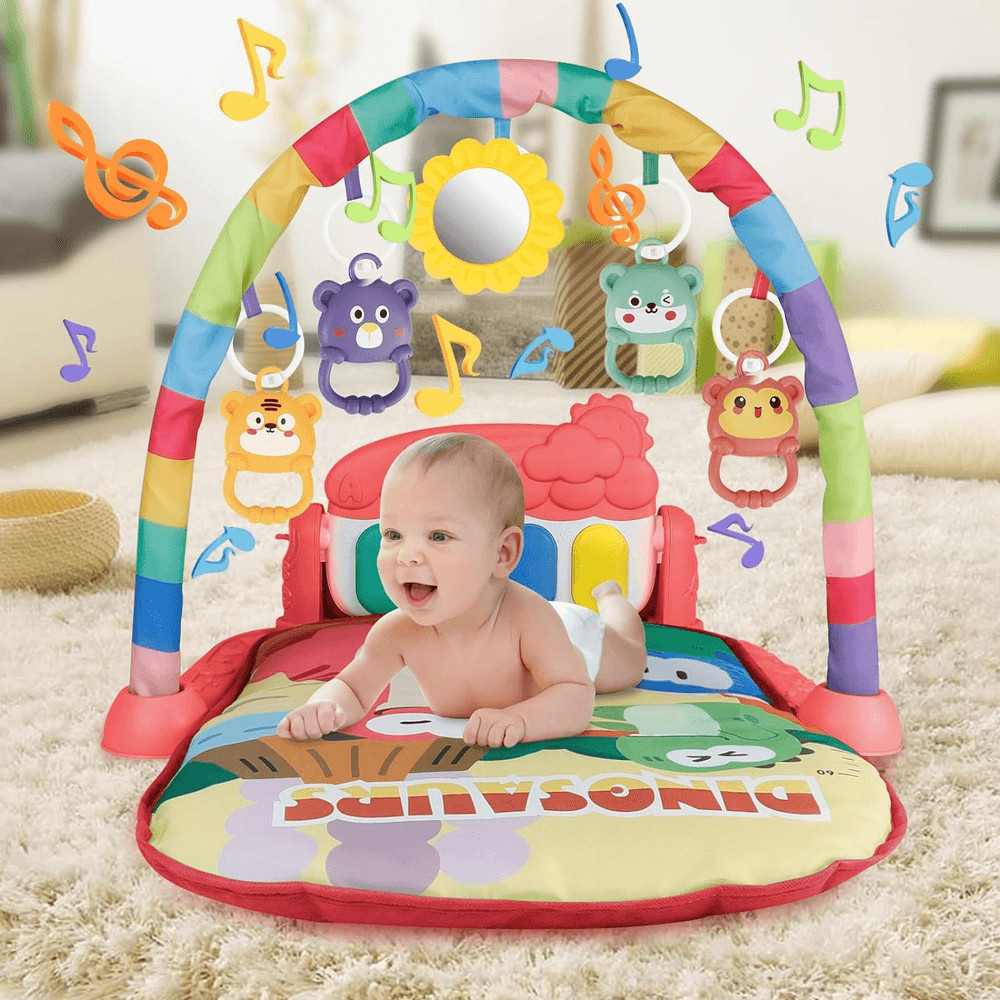 5 IN 1 BABY ACTIVITY PLAY MAT WITH PIANO