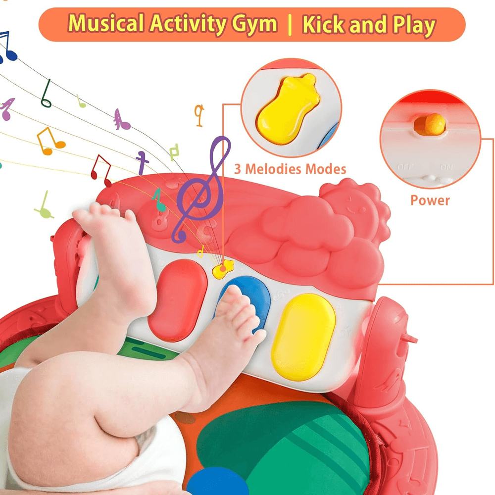 5 IN 1 BABY ACTIVITY PLAY MAT WITH PIANO