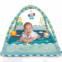 Thumbnail for 3 IN 1 BABY PLAY GYM & PLAY AREA WITH BALLS & RATTLES