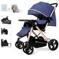 Thumbnail for BABY STROLLER WITH BIG SIZE & WHEEL FOLDABLE