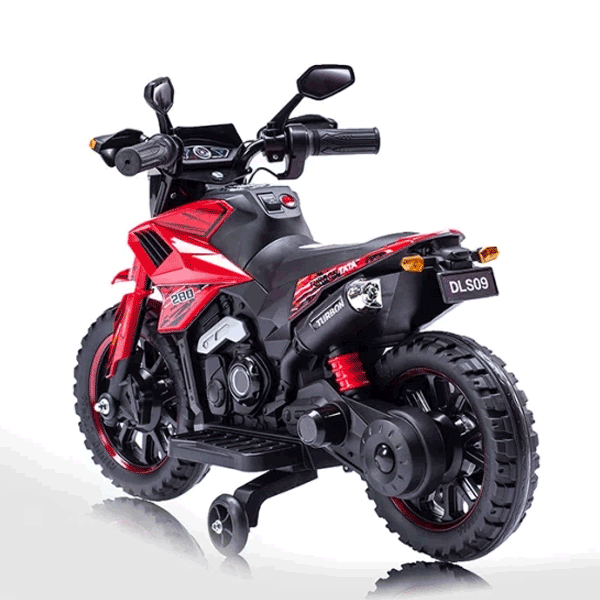 KIDS RIDE ON BATTERY OPERATED RIDE ON DIRT & TRIAL BIKE