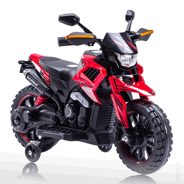 KIDS RIDE ON BATTERY OPERATED RIDE ON DIRT & TRIAL BIKE