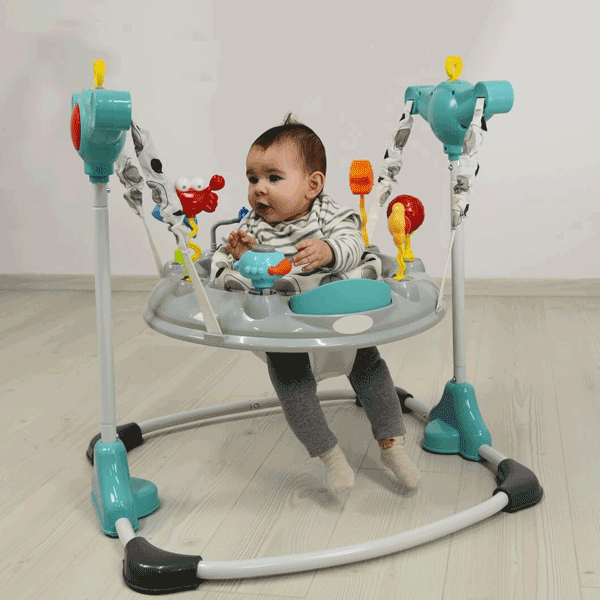 KIDILO 2 IN 1 BABY WALKER JUMPER & PLAYING SEAT