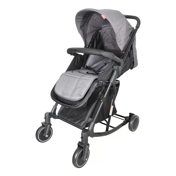 2 IN 1 BABY FOLDABLE STROLLER & ROCKER