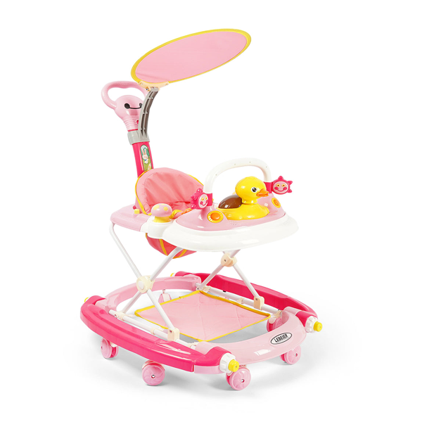 DUCK FACE 3 IN 1 BABY WALKER WITH ROOF